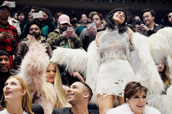 kardashiancat's tweet photo. kylie and khloe feelin yeezy vibes https://t.co/99Riygk9Li
