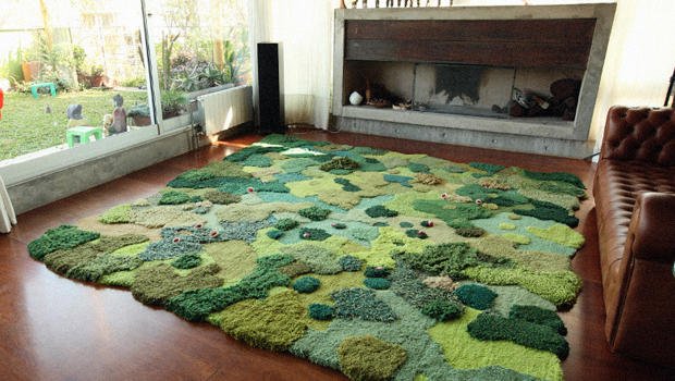 FastCoImpact's tweet photo. Stuck inside? These rugs bring a lush forest floor into your home https://t.co/37RCERhquH https://t.co/3CmXSSSEjt