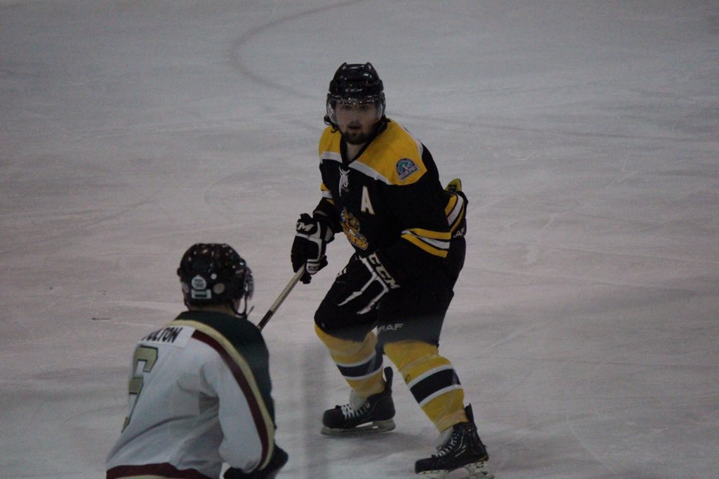 notSouthernSing's tweet photo. Congrats to Sting D man @RThomps8 on being named 2nd star of the week. Riley has 3 goals in  3 playoff games. https://t.co/7aH65Hg83z