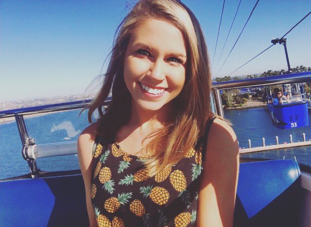 AshAshBabay's tweet photo. Had to use the Selfie Stick while riding over Mission Bay in San Diego, California. 💛 https://t.co/93ph0BchFX