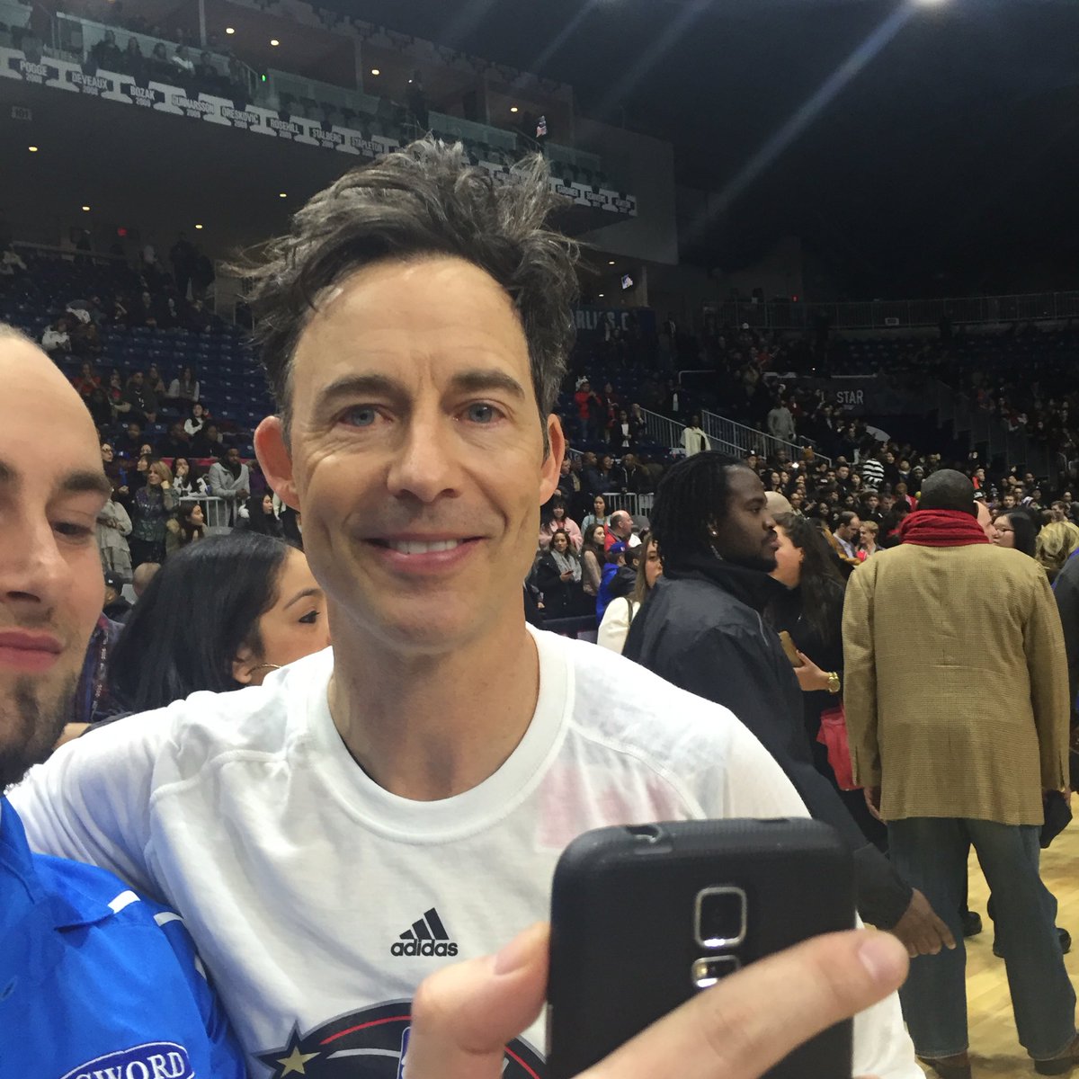 sandrameng_ca's tweet photo. I'm glad to chose to watch celebrity game tonight , it was so fun! #NBAAllStarTO #NBAAllStarCelebrityGame https://t.co/C2QtqQERI3