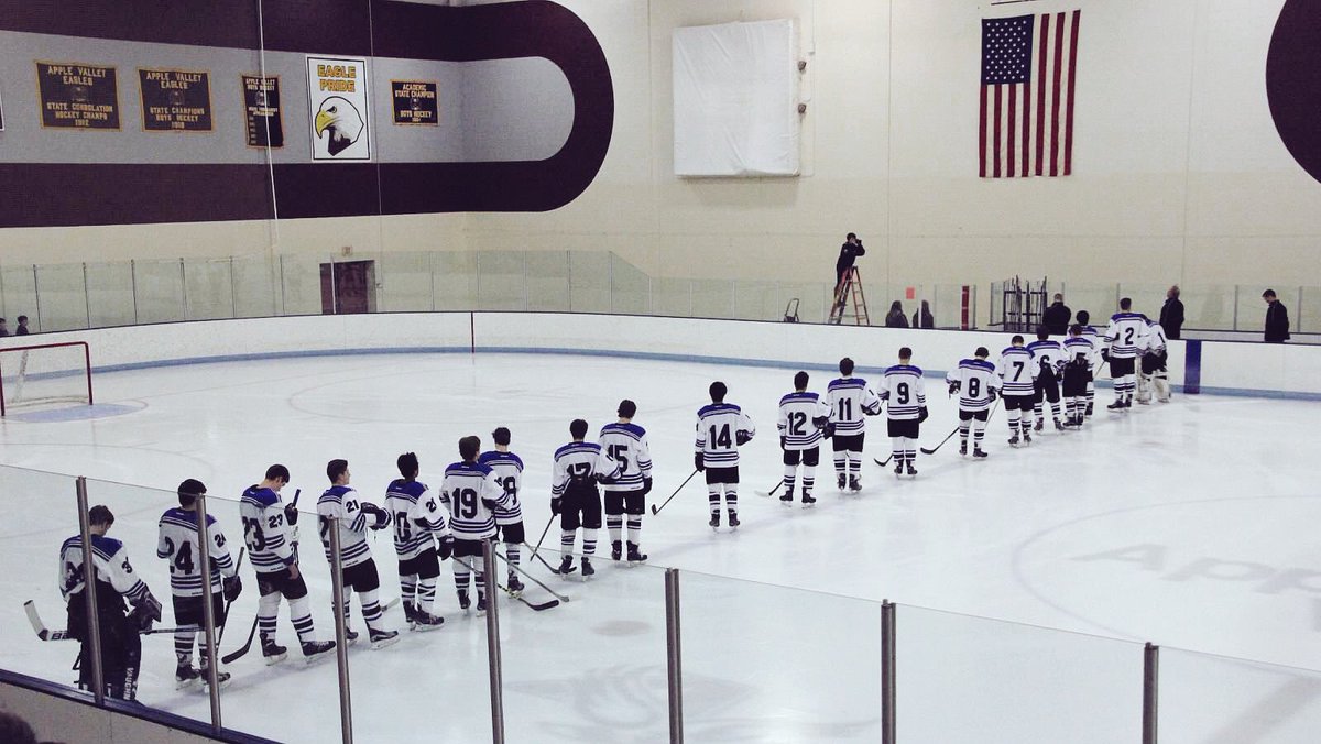 EVHSGoonSquad's tweet photo. It's @EvPuck's last regular season home game tomorrow at 2 against Farmington. Come out and show your support! 🏒⚡️ https://t.co/wZoFSBhpbp