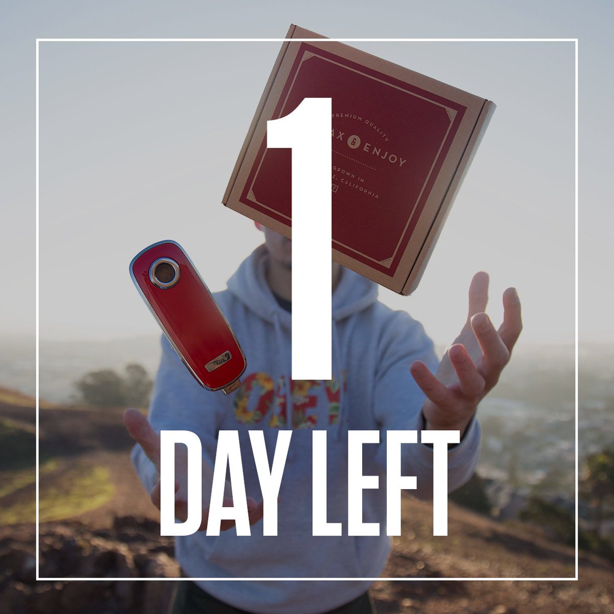 Only 1 day left! Sign up and be the lucky winner of Potbox for a year and a <a href="/fireflyvapor/">Firefly Vapor</a>!! ptbx.co/30k