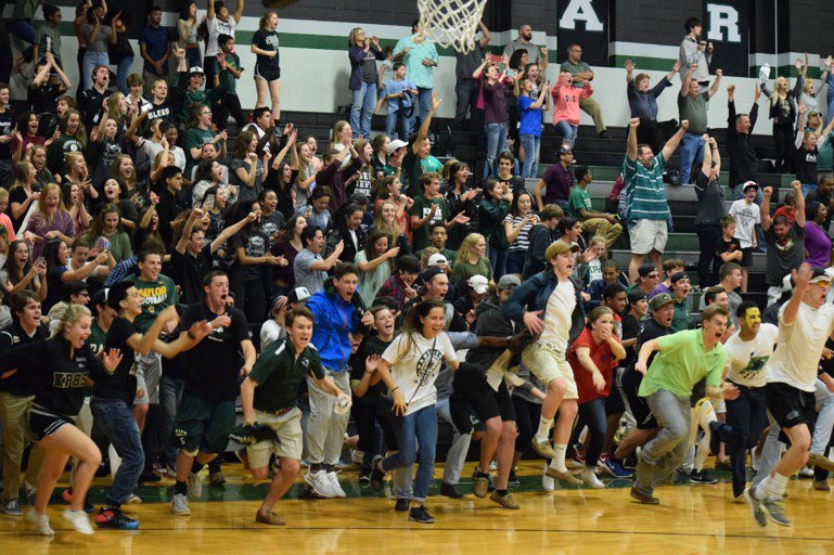 Best Student Section Out There.