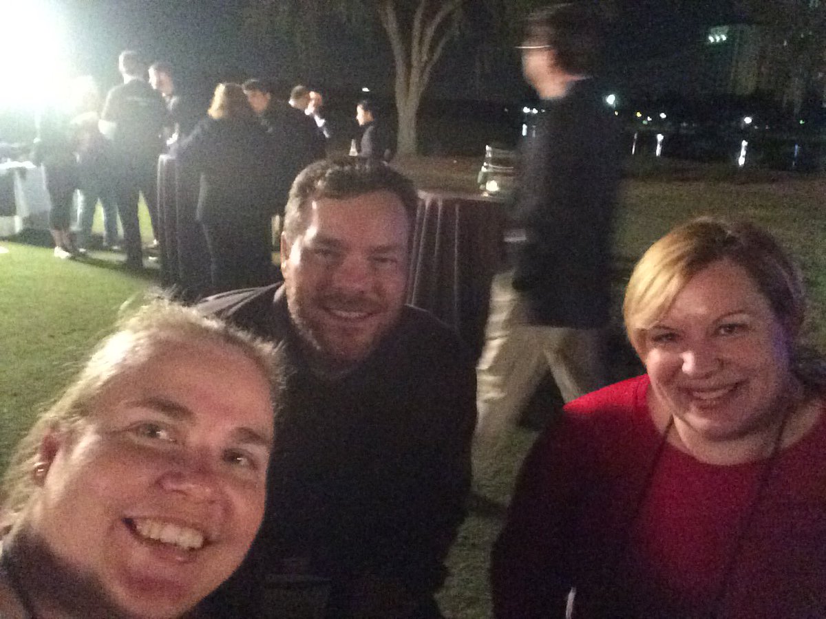 Sage Selfie stick wins for most creative swag. #agbt16afterdark