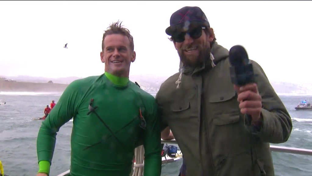 CALivingTV's tweet photo. Congrats 2 #MavericksSurf Winner #NicLamb & 2 ALL #Mavericks Surfers!
#titansofmavericks
#CaliforniaLiving https://t.co/siApU2M1ro
