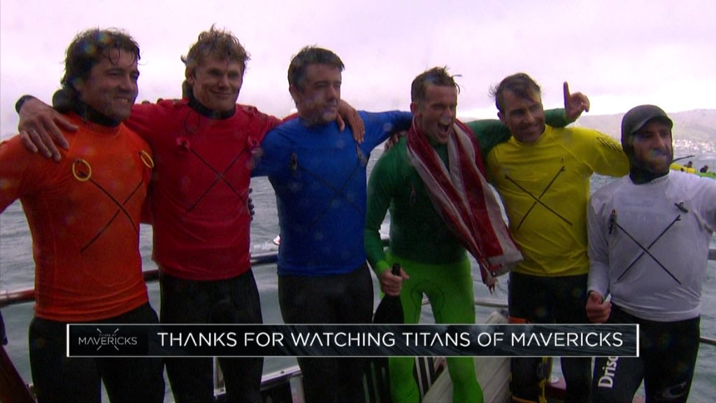 CALivingTV's tweet photo. Congrats 2 #MavericksSurf Winner #NicLamb & 2 ALL #Mavericks Surfers!
#titansofmavericks
#CaliforniaLiving https://t.co/siApU2M1ro