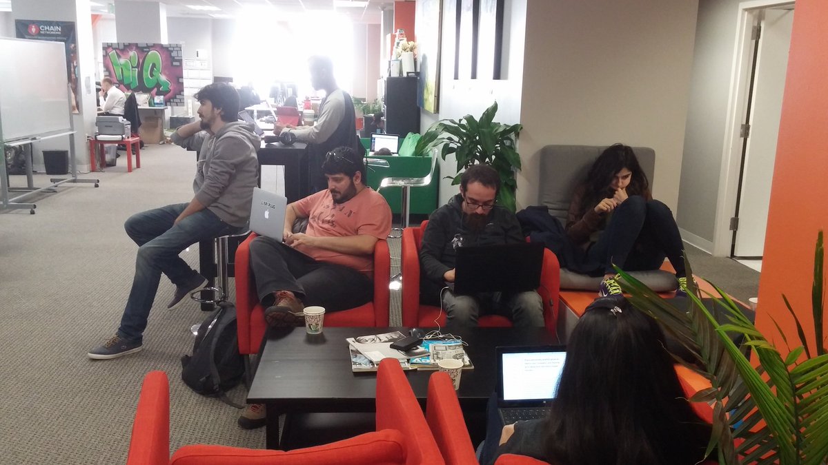 Basakke's tweet photo. Thanks for the inspiring workspace! @TeknoJump @yfyi @ODTUTeknokent #tjumpusacamp https://t.co/VIX3mDXgdD