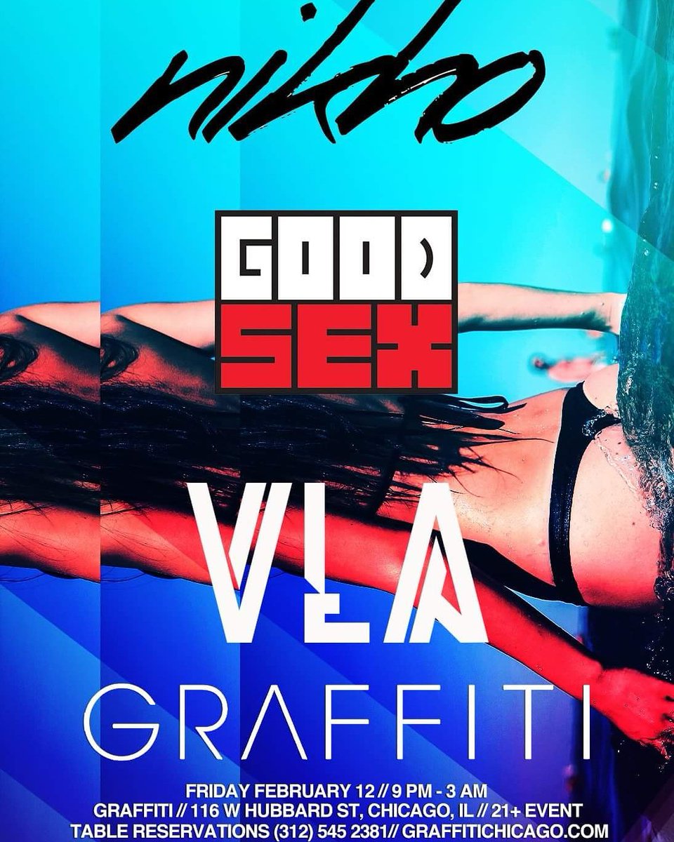 graffitichicago's tweet photo. @graffitichicago Fridays #rivernorth #8thfloor #chicago #penthouse #guestlistrsvp #hubbardst #graffiti https://t.co/EtHndSYi9k