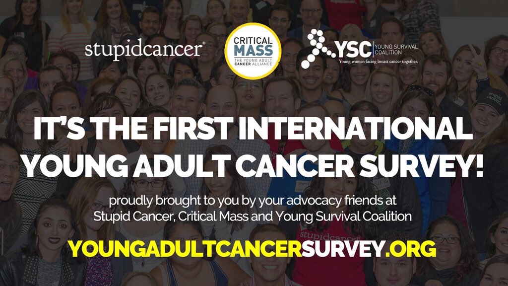 LurieCancer's tweet photo. Share your perspective w: @StupidCancer @YSCBuzz &amp; @heycriticalmass cc @oncofertility @TrueNorthTreks #ayacsm https://t.co/W72WcwQ4JE