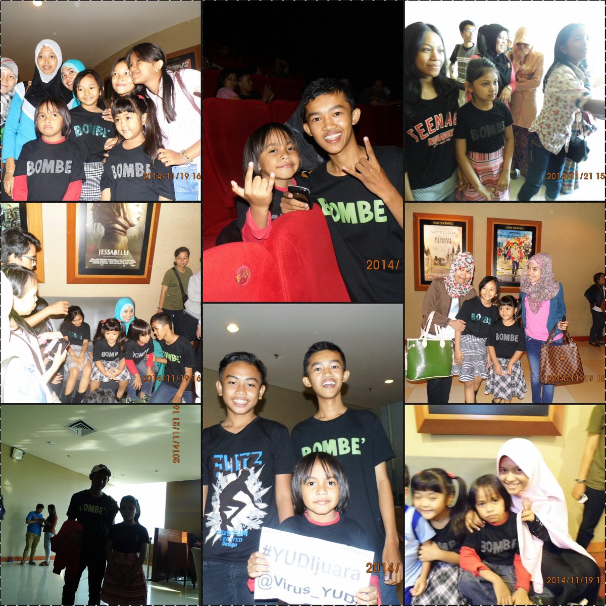 Ini Momen Nonton Bareng &amp; MnG bareng <a href="/saffanahkayla/">Kayla #Bombe'</a> @SyahiraSahrir <a href="/Dzaky_Bombe/">MuhDzakyNurIrfansyah</a> <a href="/Yudi_Bombe/">A. Emir Wahyudi Aspa</a> &amp; SEYSA. Mereka Ramah lo