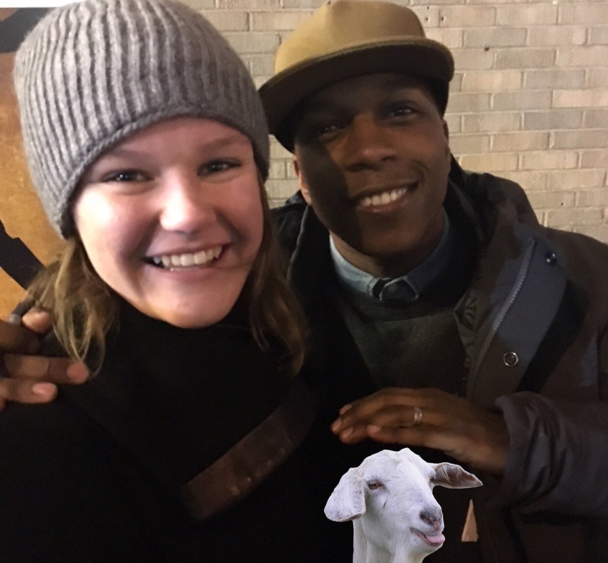 goatsnham's tweet photo. "I'll leave room for a goat. Put a goat right here." 
- @leslieodomjr https://t.co/TYklabtglq