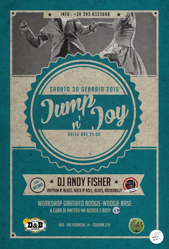 swinginthe50s's tweet photo. ● Jump n’ Joy ● 30 Gennaio 2016 ● https://t.co/ZccdA22jgl https://t.co/sLLiyFN57f