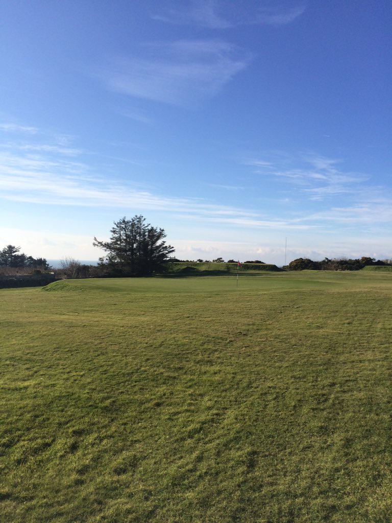 Great day for golf @ Portpatrick!
