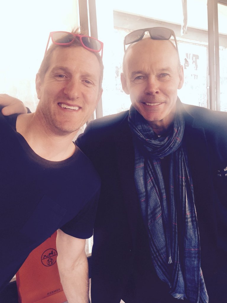 WillGreenwood's tweet photo. Nice to be back enjoying a glass of prosecco.. @CliveWoodward #pantheon #Rome #greatmemories https://t.co/Z0PxhSYjK4