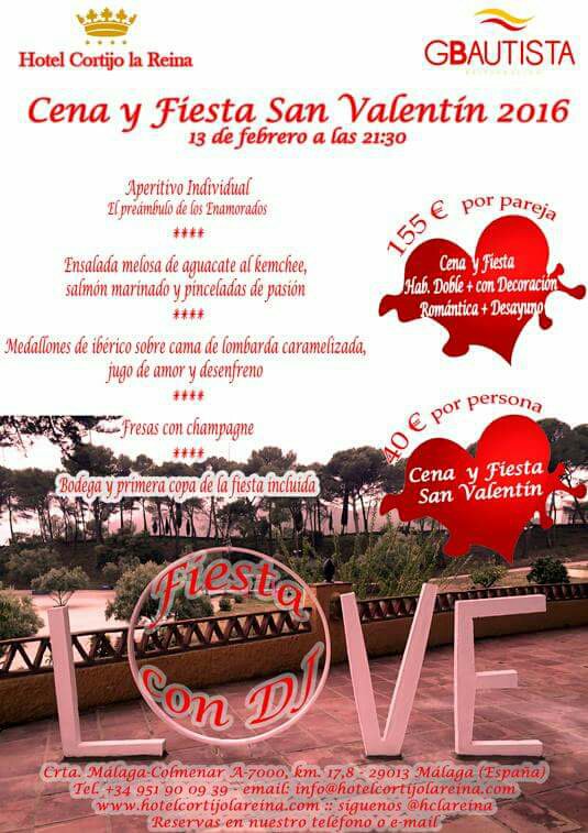 HClaReina's tweet photo. Buenos días enamorad@s!! Lo tenemos todo listo para #SANVALENTIN2016 👍  #RGBAUTISTA  #IGNACIOCARMONA  🍴🌲💖 https://t.co/UwHNRy38Rh