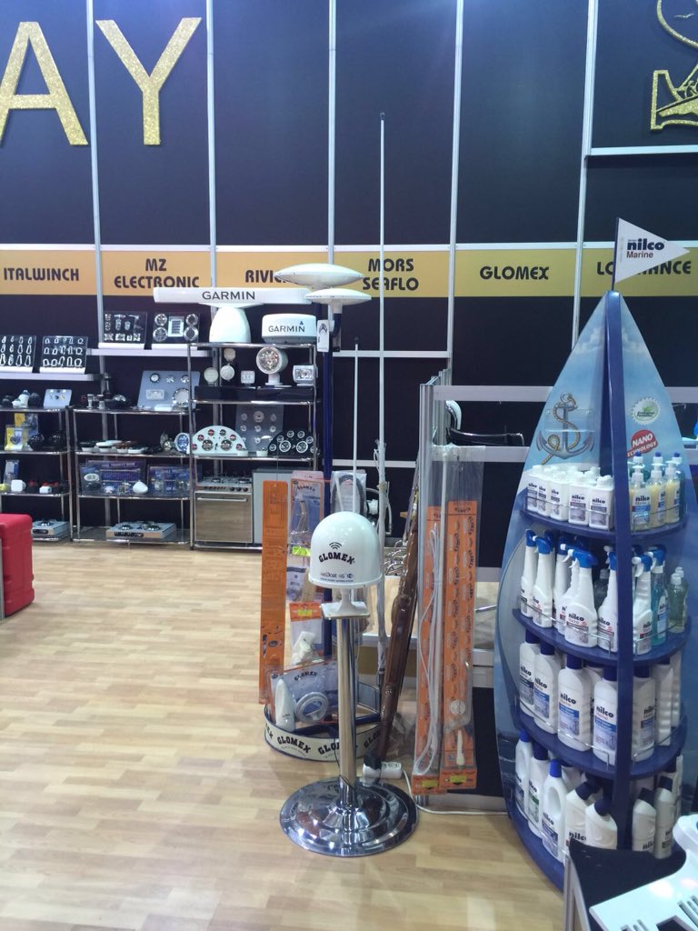 GlomexMarine's tweet photo. #weBBoat the 4G/3G/Wi-Fi Coastal internet antenna system has landed in Turkey. Visit #Saray in #istanbulboatshow https://t.co/HIS8kLfjl6