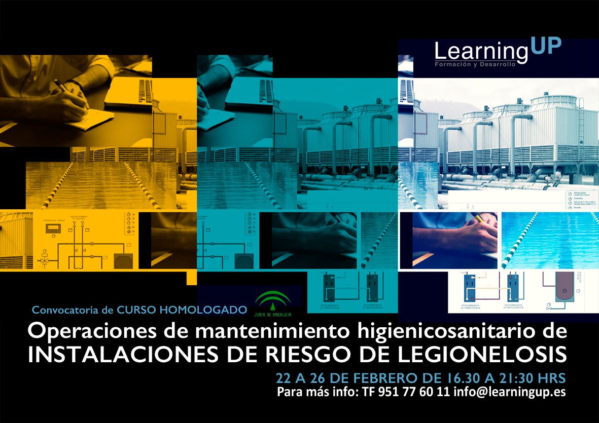 LearningUp_'s tweet image. Curso homologado legionella en Rincon de la Victoria para personal de mantenimiento aire acondicionado @aytorincon