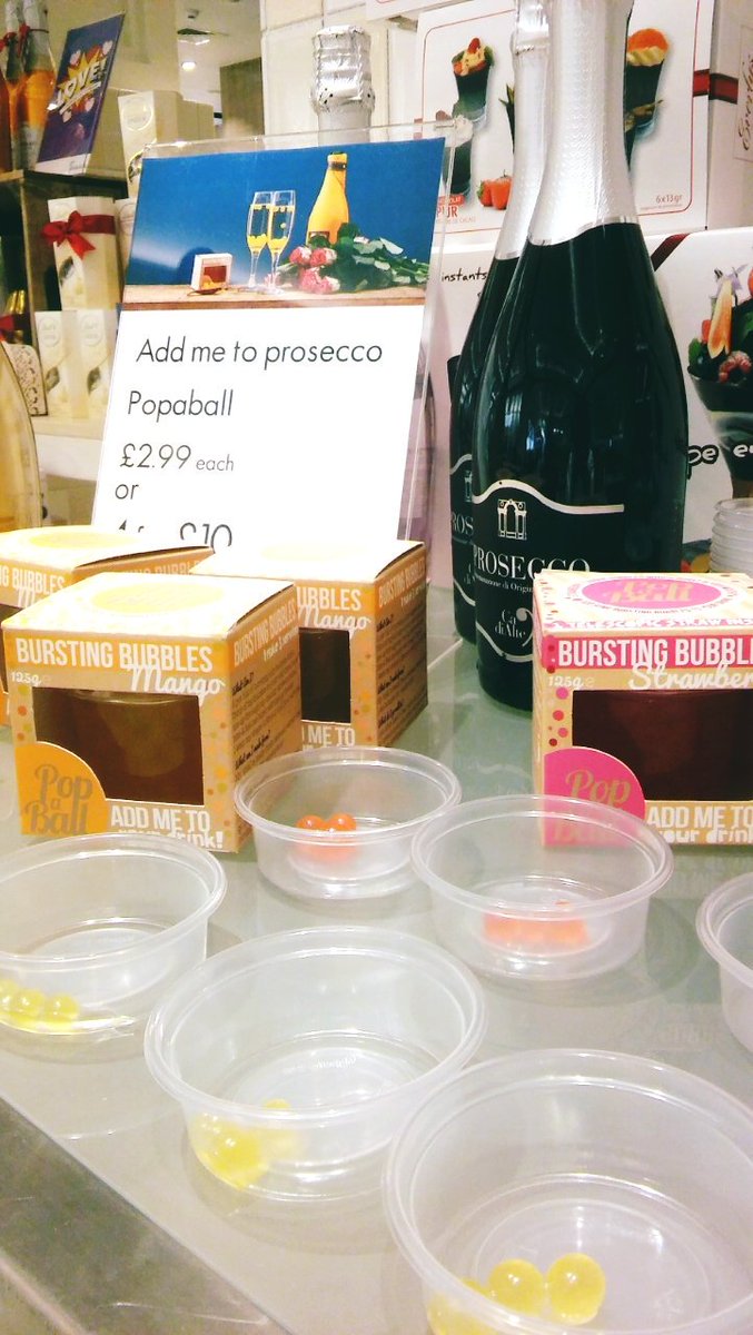 Popaball's tweet photo. PopaBall are doing a tasting session 11-4 today @fenwicknew so pop in for a sample and a hello! #bubblesandbubbles https://t.co/f9t0UAdiFN