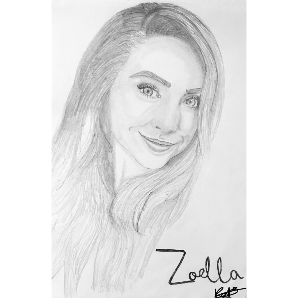 DeafThisWay_'s tweet photo. @Zozeebo my drawing of you Zoe https://t.co/lvBCgr2WVW