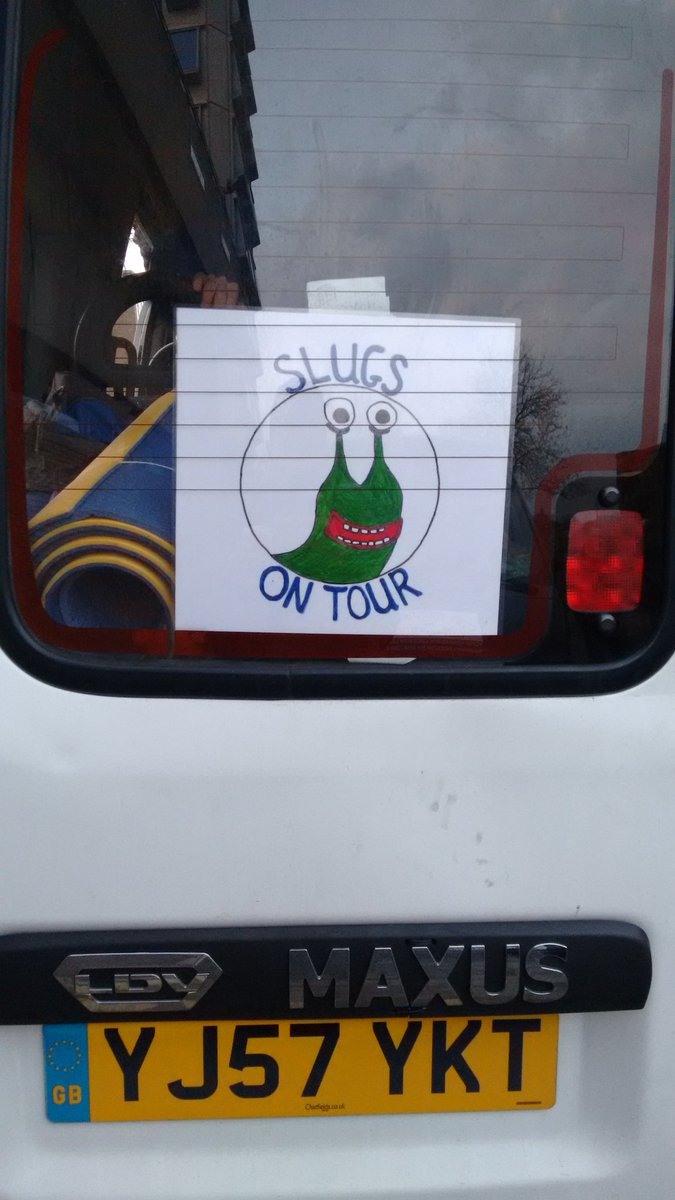 LeicesterSlugs's tweet photo. The best way to travel to rally! #squinibus #SLUGSonTour #feburally https://t.co/CesMWYrlUf