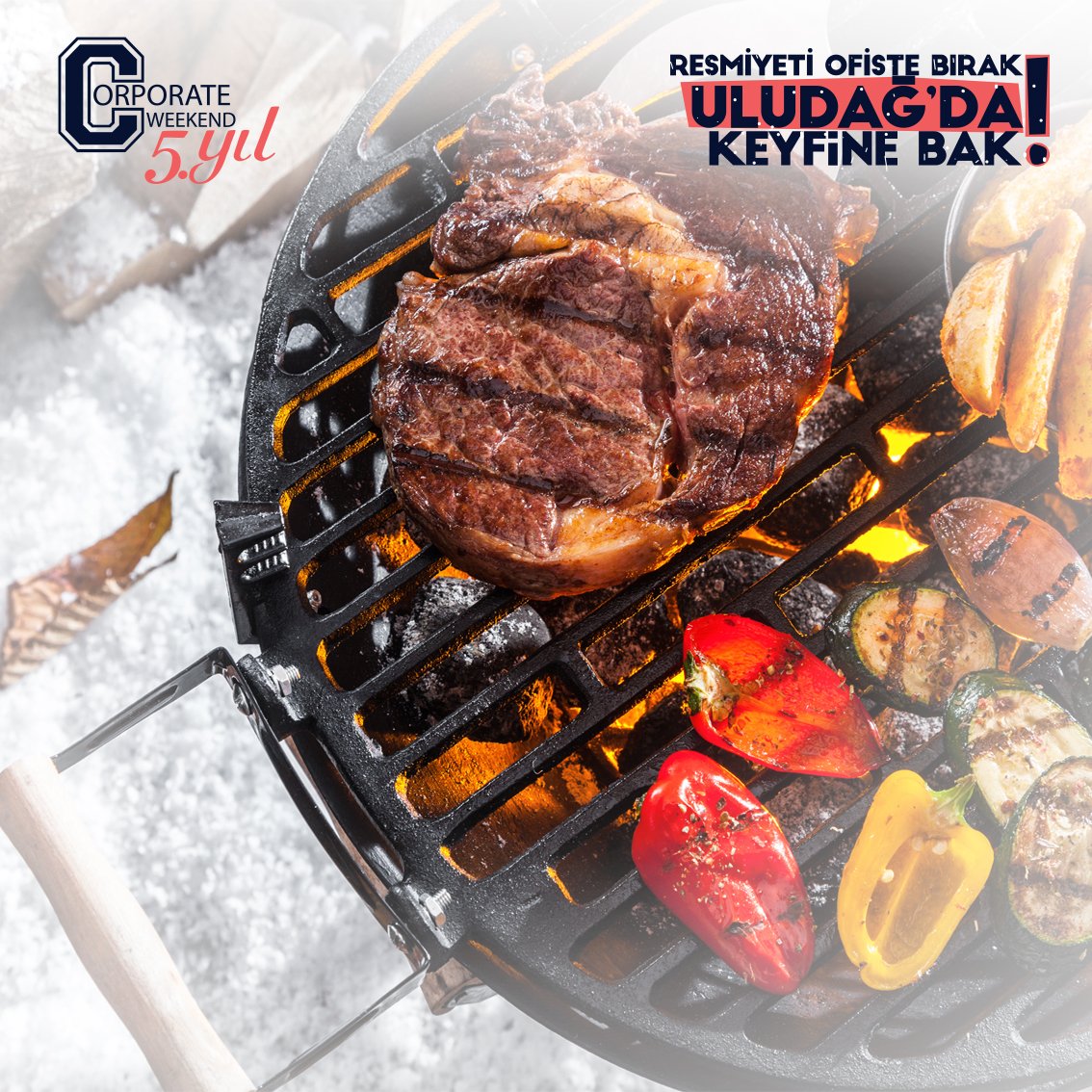CWeekend's tweet photo. Haftaya bugün Uludağ'da barbekü partisi yapacağız,ofisi bırak gel! https://t.co/3LyBfQGHnY