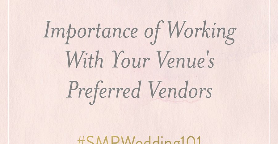 tryCapsule's tweet photo. #SMPWedding101 – Importance of Working With Your Venue’s Preferred Vendors https://t.co/oSRUiRXEa8 #wedding https://t.co/V4AfUnj0mB