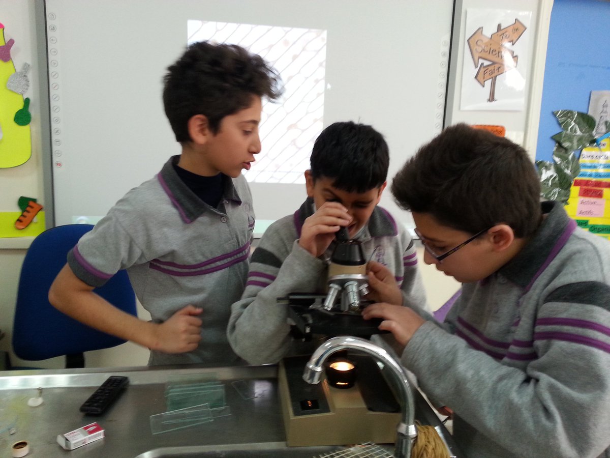 DawhaLab's tweet photo. E.B.6# Amusant lab#observe#microscope# Cellule d'oignon@ DawhaHigh School https://t.co/YDOWMmde5S