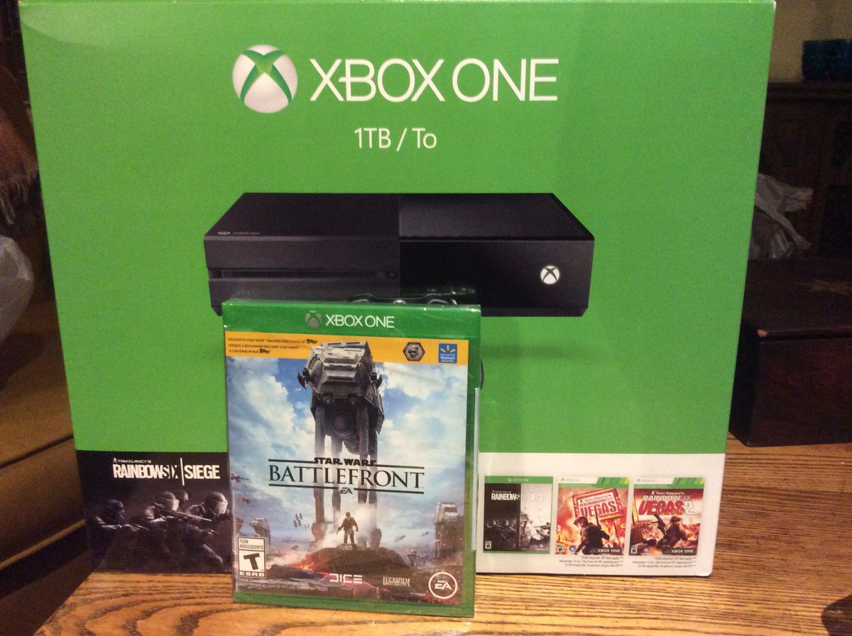JackBiskey45's tweet photo. Got an Xbox One!! Feel free to message me on this or Facebook whenever you want to help me crush the Rebellion! Haha https://t.co/PsP6hS0raR