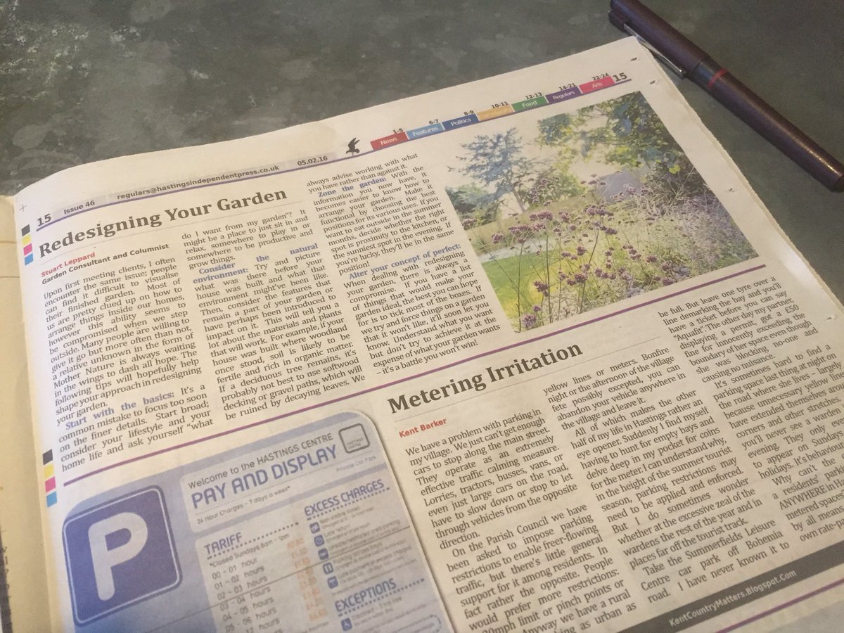 Here we are in the @HastingsInPress! Just got round to picking up a copy! Looks great guys -thanks!