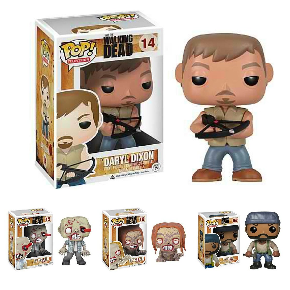 filbarsonline's tweet photo. NOW AVAILABLE!
New The Walking Dead Funko Pops!
π#DarylDixon
π #Tyrese
π #BicycleGirl
π #RVWalker
#TheWalkingDead https://t.co/adwd8dv3ks