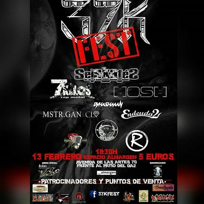 NCantesVictoria's tweet photo. Os es día de #37KFest, esto va a ser mastodóntico. Deseando ver a los grandes de @7KILOSRAPMETAL #Salamanca https://t.co/9VcjyuLDTx