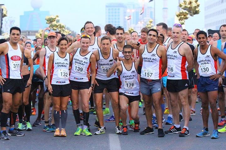 abras_ac's tweet photo. The Abras in good spirits ahead of the #RakHalf race @rakmarathon https://t.co/7mlxFzZSVz