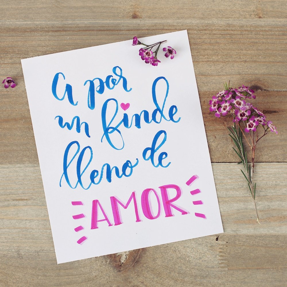paspartucraft's tweet photo. A por un finde lleno de amor... =)
#SanValentin #lettering #caligrafía #EstampoShop https://t.co/60udqHFiiS