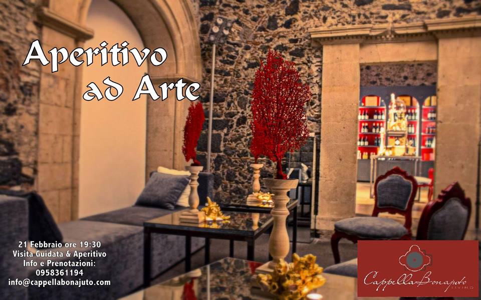 CappellaBonajut's tweet photo. Visita Guidata &amp; Aperitivo €8,00- 21 Febbraio dalle 19:30!
Info e prenotazioni: 0958361194/info@cappellabonajuto.com https://t.co/KJSSrKzbAv