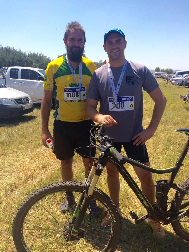 Chris_Davies3's tweet image. What a successful @DualXsa race with my #partnerincrime @Croeks