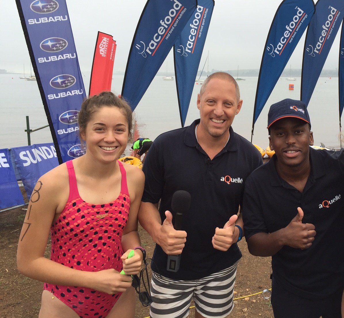 ecr9495's tweet photo. 17-year-old Georgia-Mai hits the water with a bang! https://t.co/ZGwoXOooun #MidmarMile https://t.co/jWHjlnpani