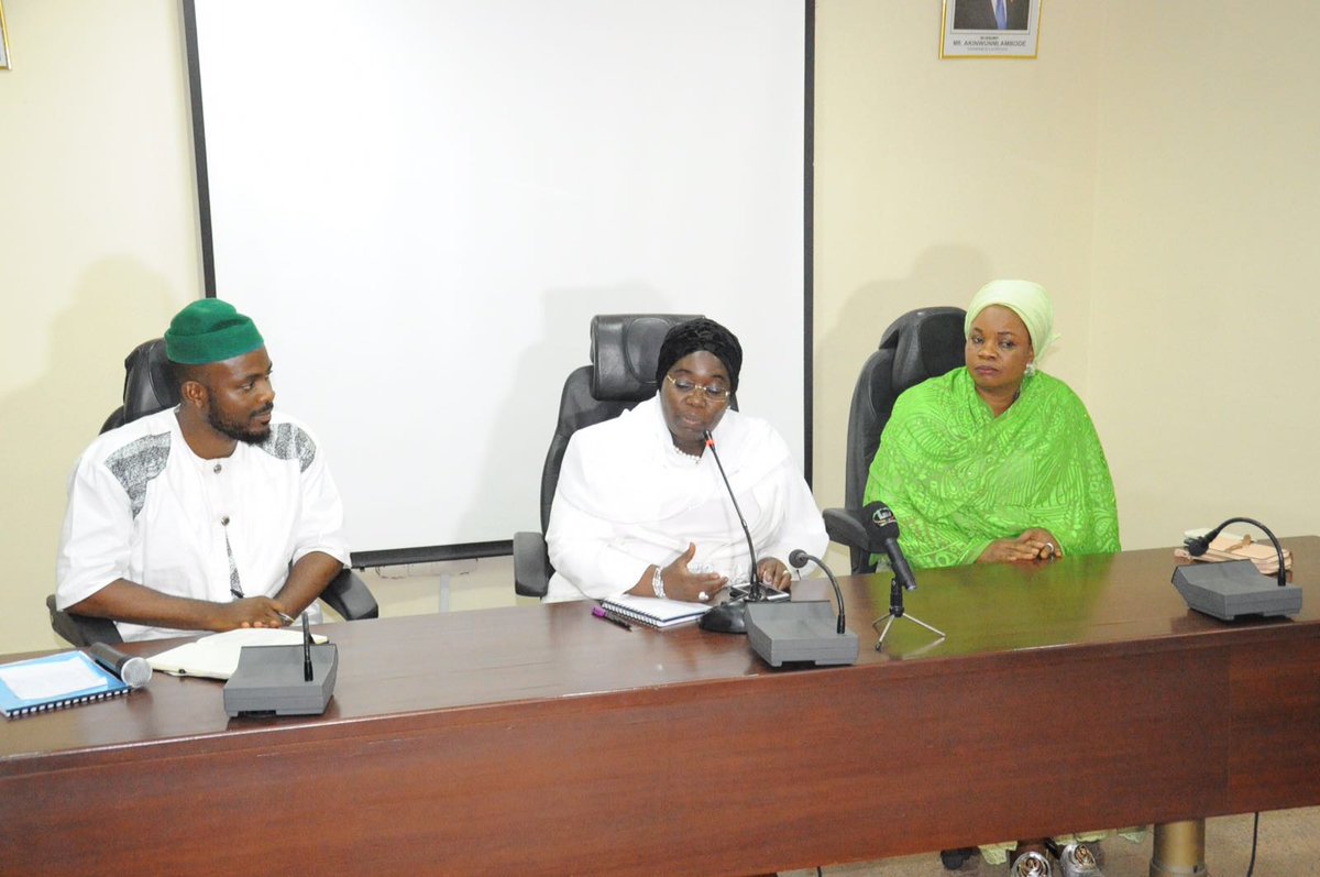 AdyanLsc's tweet photo. #AdyanLSC paid a courtesy visit to the deputy governor of Lagos State,Her Excellency,Dr. Mrs. Idiat Oluranti Adebule https://t.co/CVteACFyub