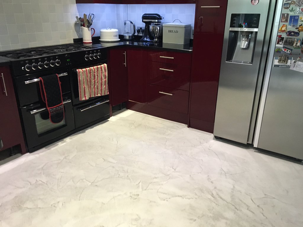 suzannestolberg's tweet photo. Absolutely loving my new #microconcrete floor from @ardesiastone 😄 https://t.co/2tuiRcQOZv