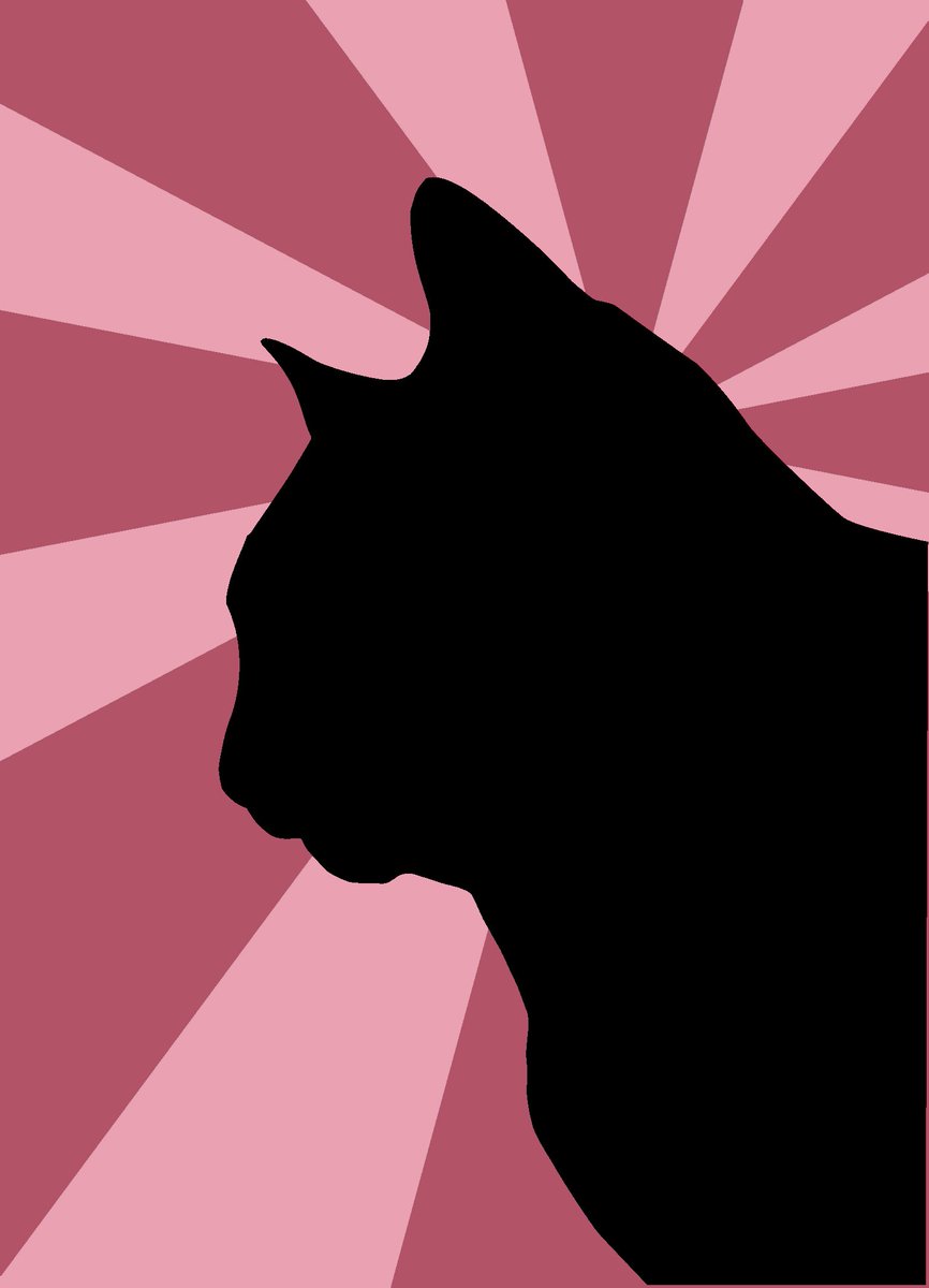 YorkshireCraft's tweet photo. A new cat silhouette commission. Meet Charlie &amp; Leo! #cats #art #commission https://t.co/CZ7GTmPwV2