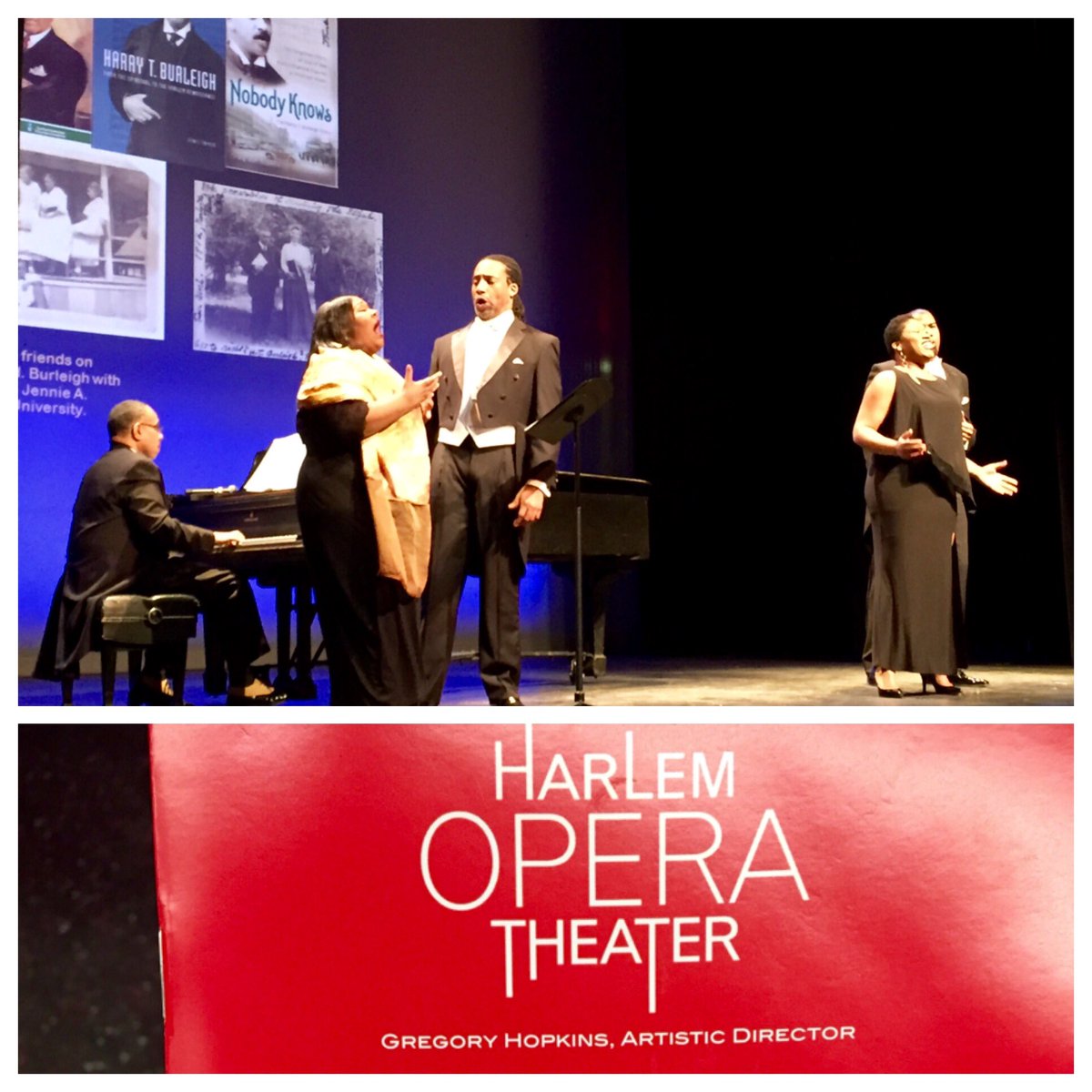 JeromeBrooksJr's tweet photo. CELEBRATED A SALUTE 2 BLACK HISTORY MONTH WATCHING THE #HARLEMOPERATHEATER DIRECTED BY PROFESSOR GREGORY HOPKINS! https://t.co/AvnGAG18Xx