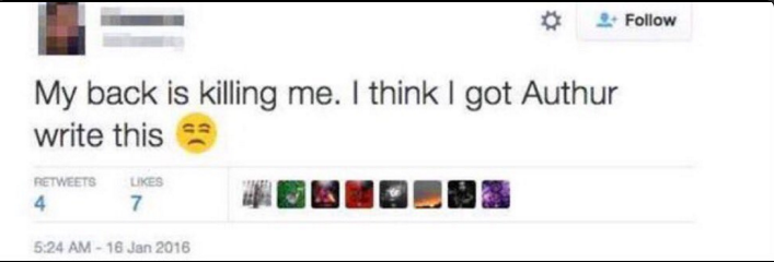 Because I'm a Guy tweet media