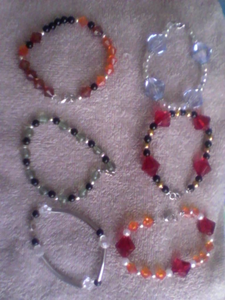 Shanz2412's tweet photo. Individually handmade bracelets https://t.co/o8Q2lQnBfT