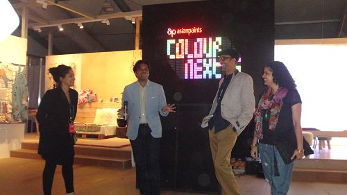 asianpaints's tweet photo. #FlashbackFriday: India's most innovative designers share a candid moment at #AsianPaints #ColourNext2016 launch! https://t.co/TzbjLy95tU