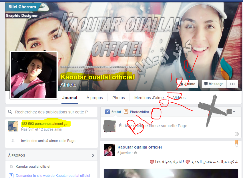 walidninou16's tweet photo. Svp mes amie 😩🙋 Bloquer 👎 cette  page 😡
 am Yahdro B asmi 😔 DaroLi Des Problems  😥
#Kaouthar_ouallal ♥ https://t.co/yHZ7fk4k17