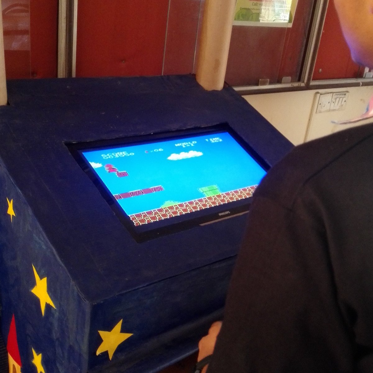 Remember the last time you played #mario ? You can do it here at #dzma2016