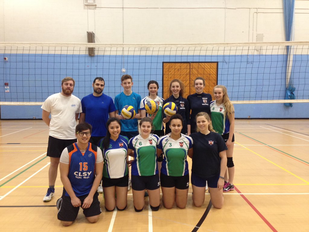 QUBVolleyball's tweet photo. Ready for action at the Get in the Mix tournament @UlsterUni good luck everyone!  @UUCVolleyball @GarvaghPhoenix https://t.co/mQOqaV4Ihx
