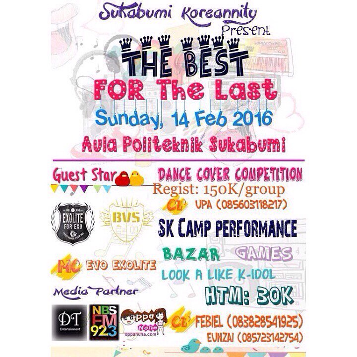 EXOlite (@exolite_dc) on Twitter photo Spend ur Valentine's day at Aula Politeknik Sukabumi, EXOlite & <a href="/Official_BVS/">Bangtan Victory Swag</a> will be there. See U Tomorrow!! <3 Spend ur Valentine's day at Aula Politeknik Sukabumi, EXOlite & <a href="/Official_BVS/">Bangtan Victory Swag</a> will be there. See U Tomorrow!! <3