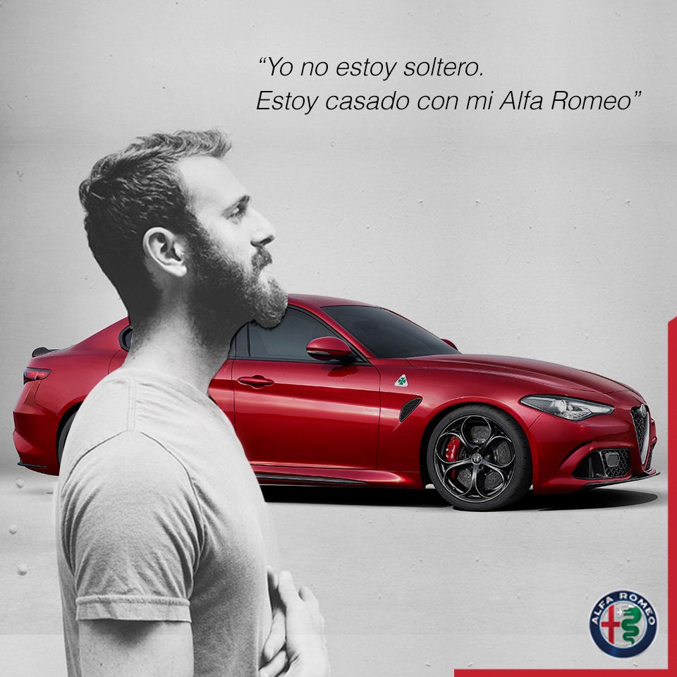 AlfaRomeo_es's tweet image. Un alfista hoy no tiene nada que celebrar ;) #AlfaRomeo #DíaDelSoltero