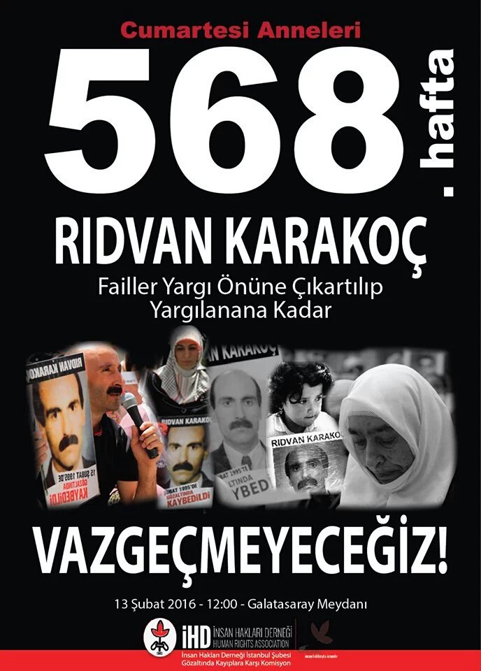 #CumartesiAnneleri568Hafta